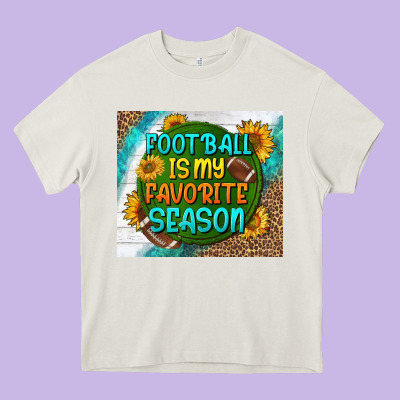 Football Is My Favorite Season Tumbler Heavy Core Tee Designed By Bundleandbundleshop