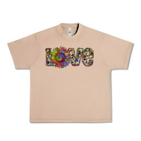 Burro tie dye sunflower love Urban Heavy Tee - RanaPortraitStore
