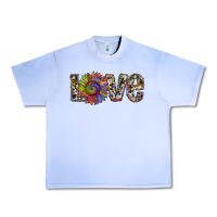 Grape Ice tie dye sunflower love Urban Heavy Tee - RanaPortraitStore