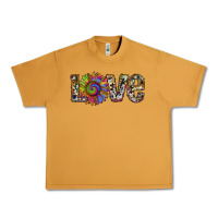 Peanut Butter tie dye sunflower love Urban Heavy Tee - RanaPortraitStore