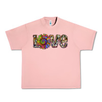 Salmon tie dye sunflower love Urban Heavy Tee - RanaPortraitStore