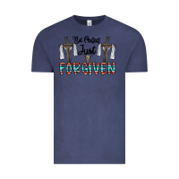 Vintage Denim no perfect just forgiven Vintage Tee - CowhideDigitalArt