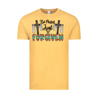 Vintage Mustard no perfect just forgiven Vintage Tee - CowhideDigitalArt