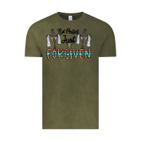 Vintage Olive no perfect just forgiven Vintage Tee - CowhideDigitalArt