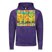 Cloud Purple fall leaf tumbler Vintage Hoodie - BarkalooDesign