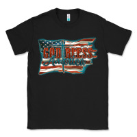 Black God Bless America Classic Tee - FaDigitalArtStudio