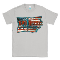 Moon Dust God Bless America Classic Tee - FaDigitalArtStudio
