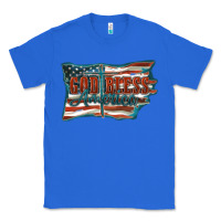 True Royal God Bless America Classic Tee - FaDigitalArtStudio