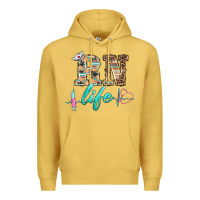 Antique Gold western nurse rn  life Premium Hoodie - BarkalooDesign
