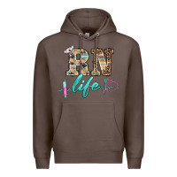 Coffee western nurse rn  life Premium Hoodie - BarkalooDesign