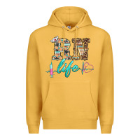 Mustard western nurse rn  life Premium Hoodie - BarkalooDesign