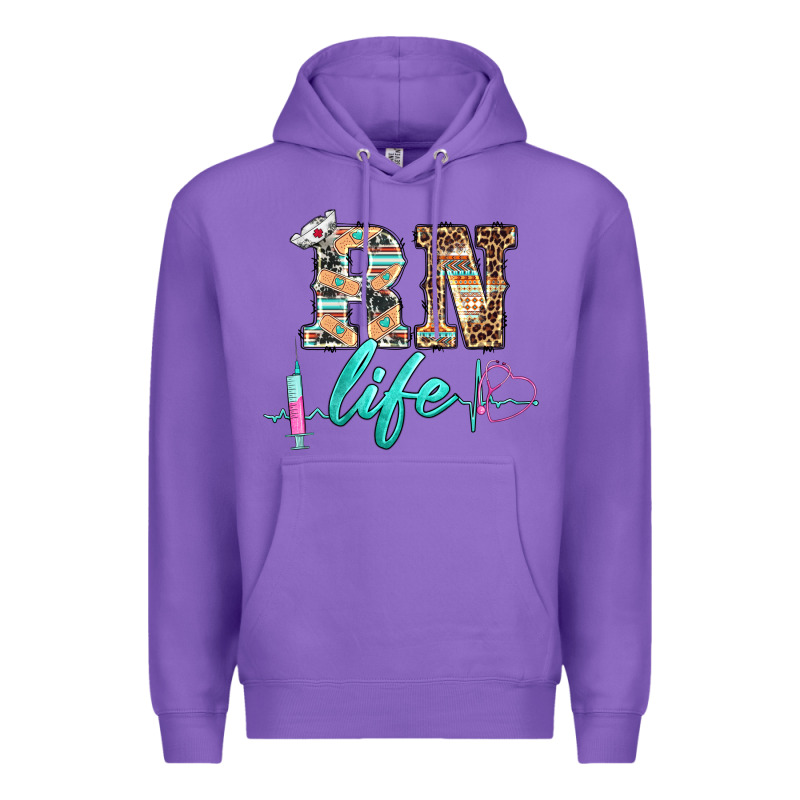 Western Nurse Rn  Life Premium Hoodie by BarkalooDesign | Teevron