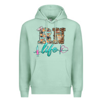 Seafoam western nurse rn  life Premium Hoodie - BarkalooDesign
