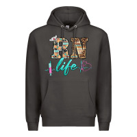 Smoke western nurse rn  life Premium Hoodie - BarkalooDesign