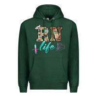 Sports Green western nurse rn  life Premium Hoodie - BarkalooDesign