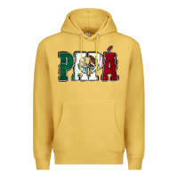 Antique Gold Mexican Flag Papá Premium Hoodie - Jasminsmagicworld