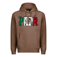 Chestnut Mexican Flag Papá Premium Hoodie - Jasminsmagicworld