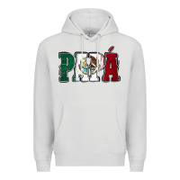 Dove Grey Mexican Flag Papá Premium Hoodie - Jasminsmagicworld