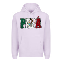Lilac Mexican Flag Papá Premium Hoodie - Jasminsmagicworld