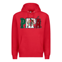 Red Mexican Flag Papá Premium Hoodie - Jasminsmagicworld