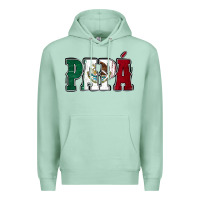 Seafoam Mexican Flag Papá Premium Hoodie - Jasminsmagicworld
