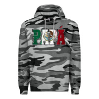 Slate Camo Mexican Flag Papá Premium Hoodie - Jasminsmagicworld
