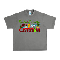 Santa's Favorite Custodian Urban Heavy Tee | Teevron