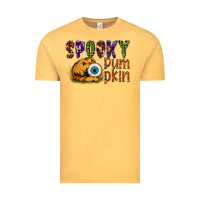 Vintage Mustard spooky pumpkin Vintage Tee - SublimationCraftShop