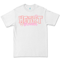 White Heart Breaker Valentine Premium Tee - CowhideDigitalArt