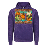 Cloud Purple fall pumpkin Vintage Hoodie - BarkalooDesign