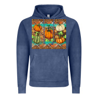 Vintage Denim fall pumpkin Vintage Hoodie - BarkalooDesign