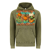 Vintage Olive fall pumpkin Vintage Hoodie - BarkalooDesign