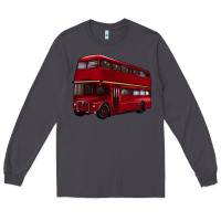 Smoke double decker bus Long Sleeve Tee - Artiststas