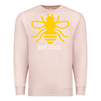 Pale Pink Bee Cool Premium Sweatshirt - Bettercallsaul