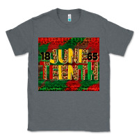 Charcoal Heather juneteenth 1865 tumbler Classic Tee - BarkalooDesign