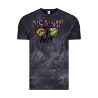 Cloud Black nonnie of both Vintage Tee - CowhideDigitalArt