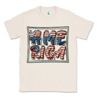 Natural America Classic Tee - FaDigitalArtStudio