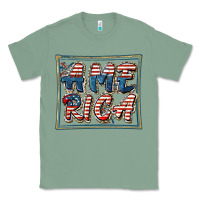 Sage America Classic Tee - FaDigitalArtStudio