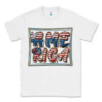 White America Classic Tee - FaDigitalArtStudio