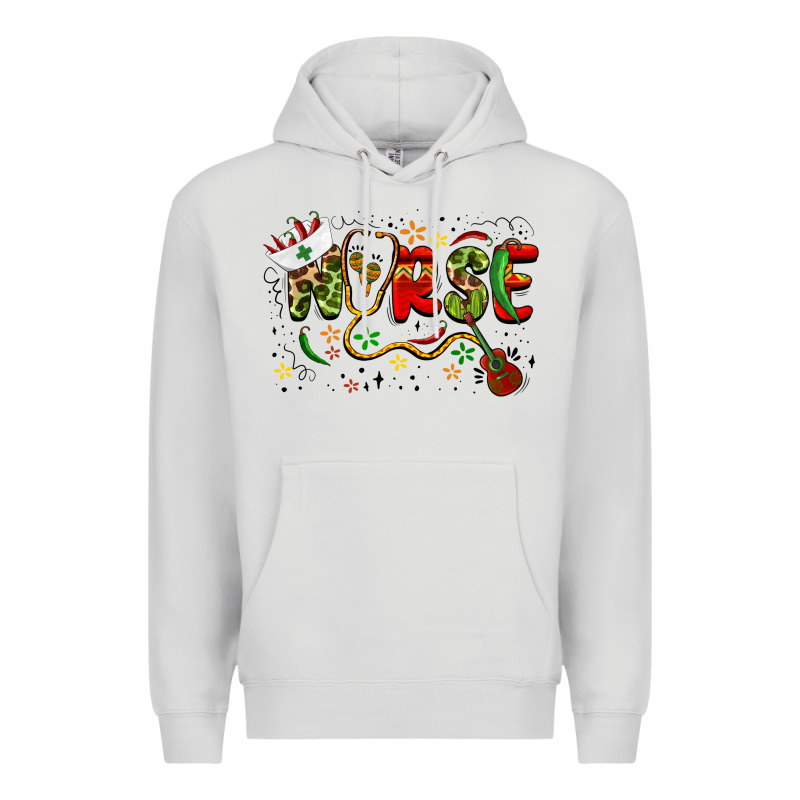 Cinco De Mayo Nurse Premium Hoodie by BarkalooDesign | Teevron