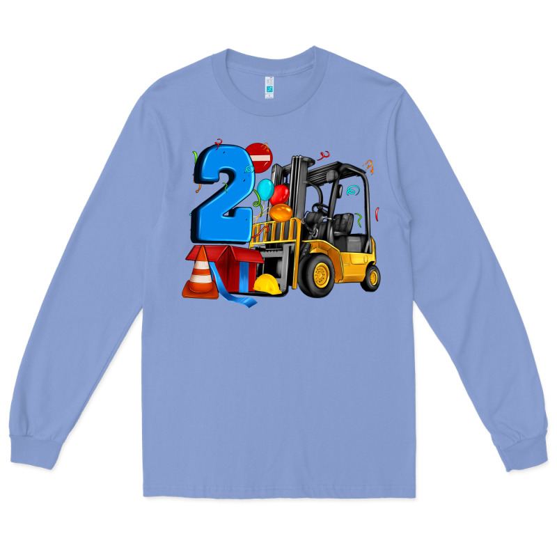 Forklift Birthday Two Long Sleeve Tee by Artiststas | Teevron