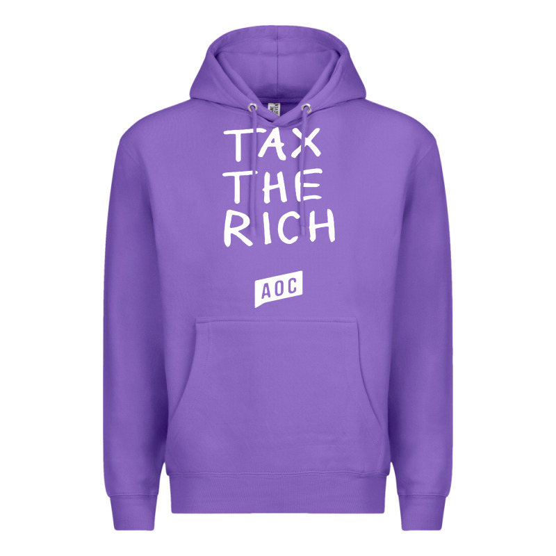 Aoc Tax The Rich Premium Hoodie by baoMotion | Teevron