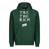 Sports Green aoc tax the rich Premium Hoodie - baoMotion