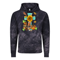 Cloud Black western thankful cross pumpkin Vintage Hoodie - BarkalooDesign
