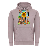 Vintage Zinc western thankful cross pumpkin Vintage Hoodie - BarkalooDesign