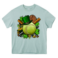 Arona st.patrick's day softball Heavy Core Tee - FaDigitalArtStudio