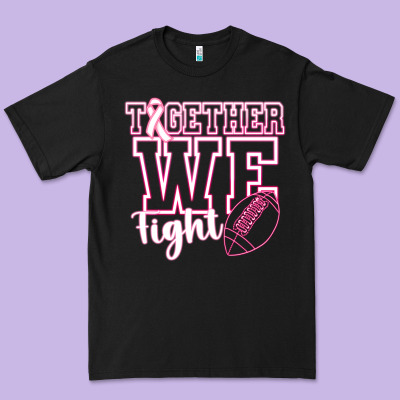 Together We Fight Premium Tee Designed By Cowhidedigitalart