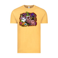 Vintage Mustard halloween pigs Vintage Tee - SublimationCraftShop