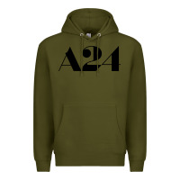 Army Green a24  entertainment Premium Hoodie - baoMotion