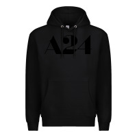 Black a24  entertainment Premium Hoodie - baoMotion